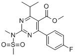 4-(4-Fluorophenyl)-6-isopropyl-2-[(N-methyl