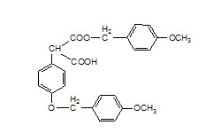 2-[4-(4-Methoxy-Phenoxy)-Phenyl]-Malonic Acid Mono-(4-Methoxy-Phenyl) Ester