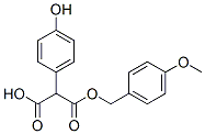 [(4-methoxyphenyl)methyl] hydrogen (4-hydroxyphenyl)malonate