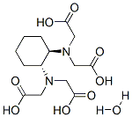 Trans-1,2-diaminocyclohexane-n,n,n,n-tetraacetic acid monohydrate