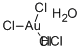 Chloroauric acid hydrate
