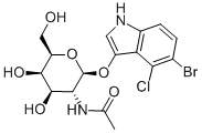 5-Bromo-4-chloro-3-indolyl-N-acetyl-beta-D-galactosaminide