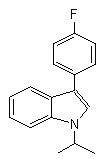 3-(4-Fluorophenyl)-1-(1-methylethyl)-1H-indol