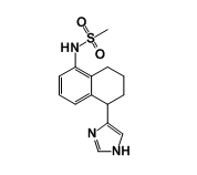 N-(5-(1H-imidazol-4-yl)-5,6,7,8-tetrahydronaphthalen-1-yl)methanesulfonamide