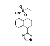 N-(5-(1H-imidazol-4-yl)-5,6,7,8-tetrahydronaphthalen-1-yl)ethanesulfonamide