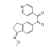 (Z)-1-(1-(methoxyimino)-2,3-dihydro-1H-inden-5-yl)-2-(pyridin-4-yl)ethane-1,2-dione