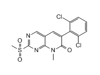 6-(2,6-dichlorophenyl)-8-methyl-2-(methylsulfonyl)pyrido[2,3-d]pyrimidin-7(8H)-one