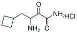 3-amino-4-cyclobutyl-2-oxobutanamide hydrochloride