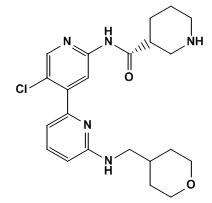 (R)-N-(5'-chloro-6-((tetrahydro-2H-pyran-4-yl)methylamino)-2,4'-bipyridin-2'-yl)piperidine-3-carboxamide