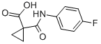 1-(4-Fluorophenylcarbamoyl)cyclopropanecarboxylic acid