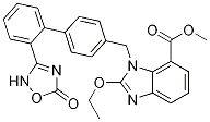 Methyl-2-ethoxy-1-((2-(5-oxo-4,5-dihydro-1,2,4-oxadiazol-3-yl)biphenyl-4-yl)methyl)-1H-benzo[d]imidazole-7-carboxylate