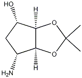 (3aR,4S,6R,6aS)-6-aminotetrahydro-2,2-dimethyl-4H-cyclopenta-1,3-dioxol-4-ol D-mandelate