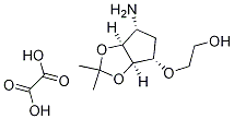 2-((3aR,4S,6R,6aS)-6-Amino-2,2-dimethyltetrahydro-3aH-cyclopenta[d][1,3]dioxol-4-yloxy)ethanol oxalate