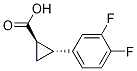 (1R,2R)-2-(3,4-Difluorophenyl)cyclopropanecarboxylic acid