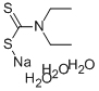 Diethyldithiocarbamate trihydrate